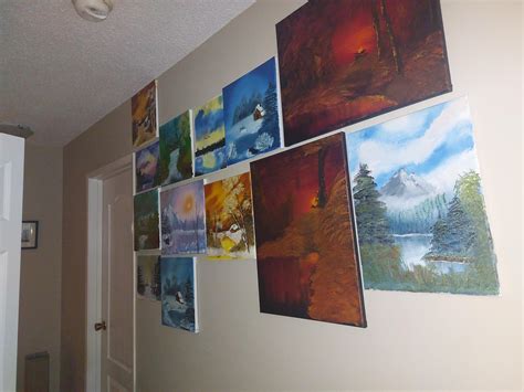 my boyfriend and i have been learning to paint ross style this summer ...