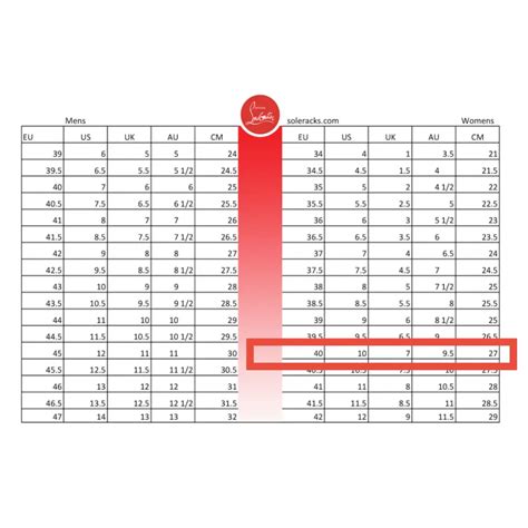 Christian Louboutin Mens Shoe Size Chart Christian Louboutin Mens