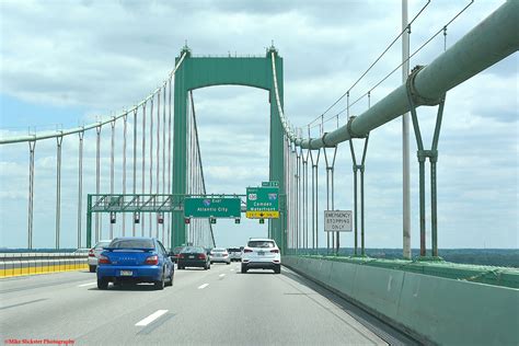 Walt Whitman Bridge into NJ from South Philadelphia