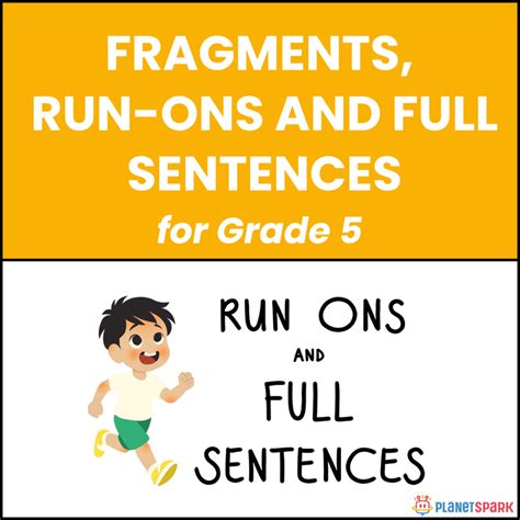 Class 5 Grammar Worksheet on Sentences | PlanetSpark