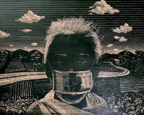 "Nishabd": Steel Grey Printmaking by Chandrashekhar Waghmare – ArtZolo.com