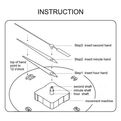 3D DIY Large Wall Clock Mirror Surface Modern India | Ubuy