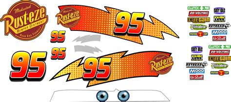 Lightning Mcqueen Printable Decals