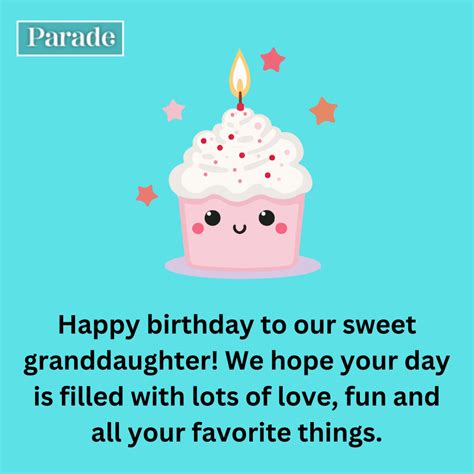 Granddaughter Birthday Wishes To A Very Special Granddaughter Birthday