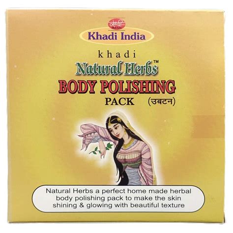 Buy Khadi Natural Herbs Body Polishing (UBTAN) 100gms X 2, Pack of 2 ...