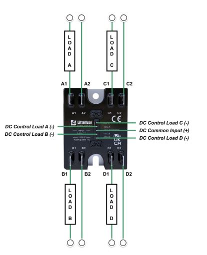 SRP4-CC Space-Saving Solid-State Relays - Littelfuse | Mouser