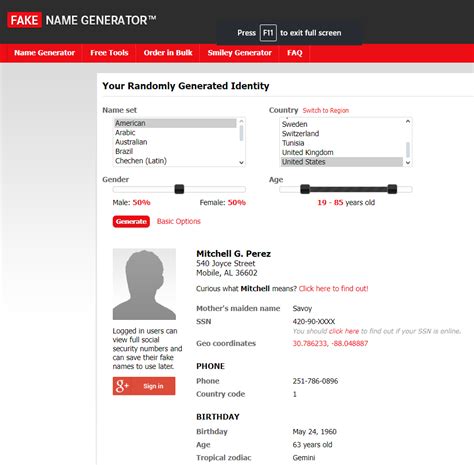 Image result for Fake Name Tutorials