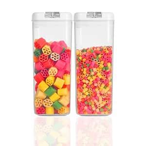 Buy POSH PLASTICWARE® Snaplock Airtight 1500 ml Plastic Square ...