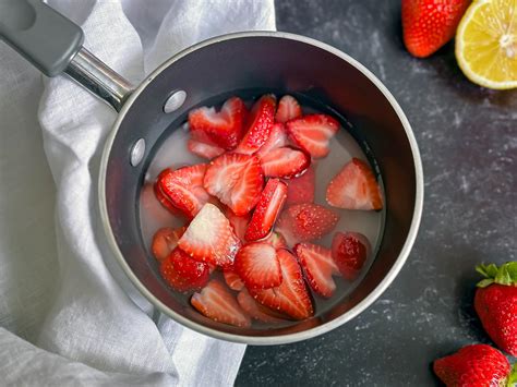 Quick & Easy Homemade Strawberry Simple Syrup Recipe