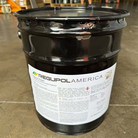 Regupol PU350 Rubber Flooring Adhesive (5 Gal) - High-Strength Urethane ...