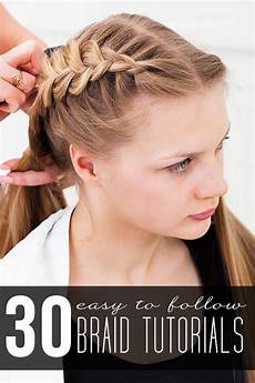 Hairstyles Braids Tutorial by 30 Braid Tutorials Hairspray And Highheels Hairstyles Braids Tutorial