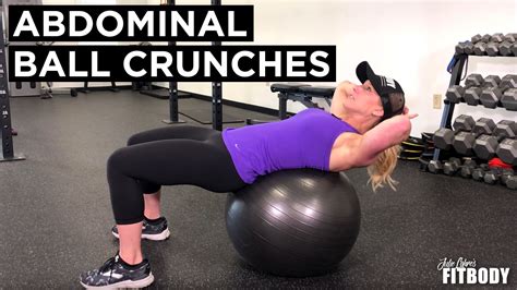 Ball Crunches | Why Exercise Ball Crunches are More Effective!