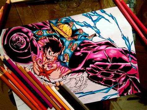 Luffy Gear 5 Drawing Images Nomor Siapa