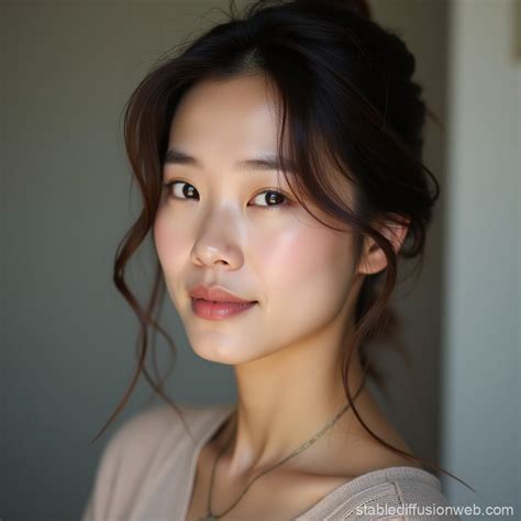 Korean Middle-Aged Woman | Stable Diffusion Online