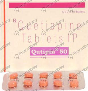 Qutipin 50 MG Tablet (10): Uses, Side Effects, Price & Dosage | PharmEasy