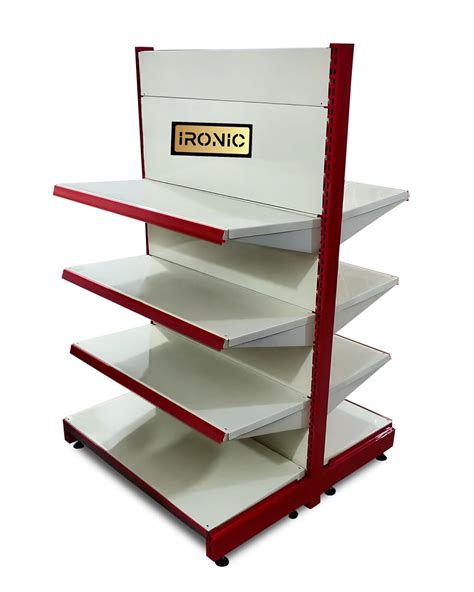 IRONIC Slotted Channel Rack | Grocery Rack | Multipurpose Adjustable ...