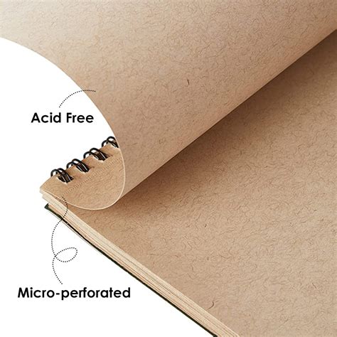 Strathmore 400 Toned Tan Warm Tan Paper Album 11''x14''