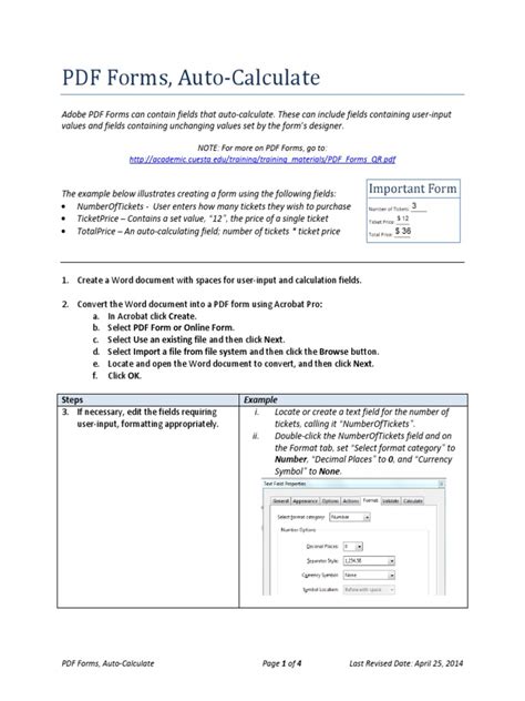 Auto Calculate Drop Down in PDF How To 的图像结果