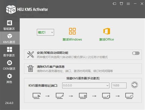 KMS激活工具 HEU KMS Activator v19.6.3 单文件版（一键本地激活）_麦克软件园