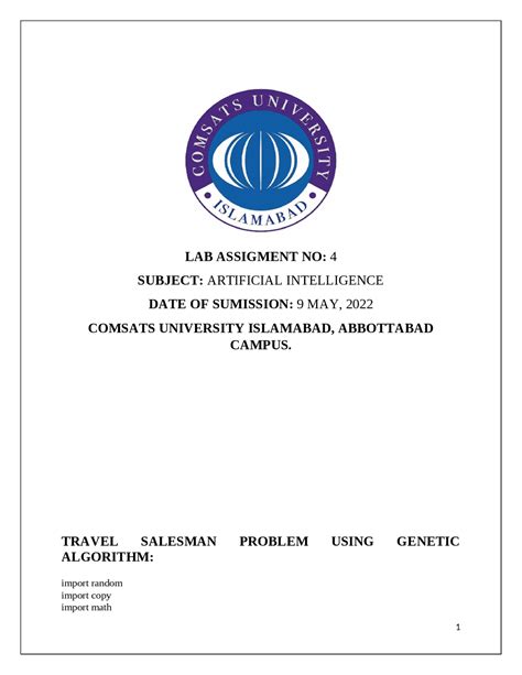 Travel Salesman a Genetic Algorithm 的图像结果