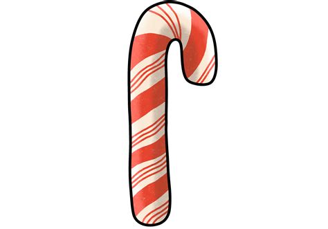How to Draw a Candy Cane | Design School