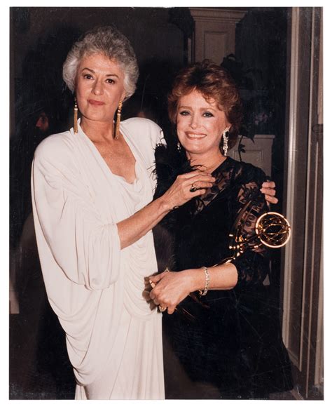 Lot Detail - Rue McClanahan Photograph with Bea Arthur at the Emmy Award...