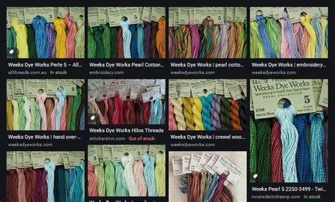 Image result for Weeks Dye Works Color Chart