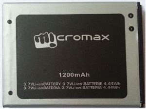 Micromax Mobile Battery For Micromax Bolt S301 Price in India - Buy ...