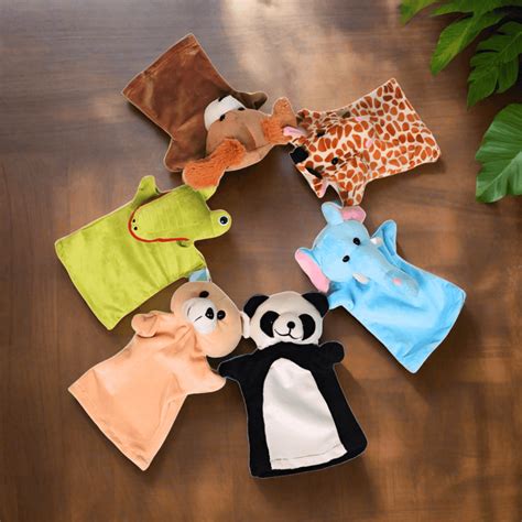 Story Telling Hand Puppets for Kids-1 (Random Animals will be send ...