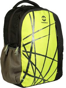 TANWORLD 15 inch Expandable Laptop Backpack Yellow - Price in India ...