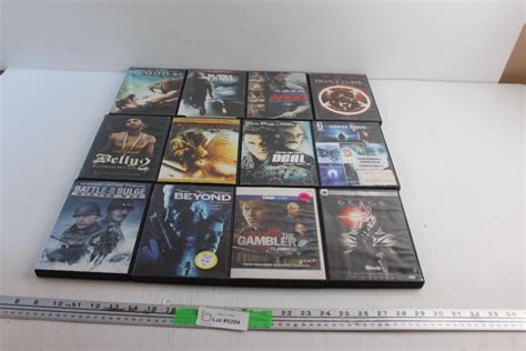 (12) DVD Movies - Belly 2, No Mans Land and Black Hawk Down