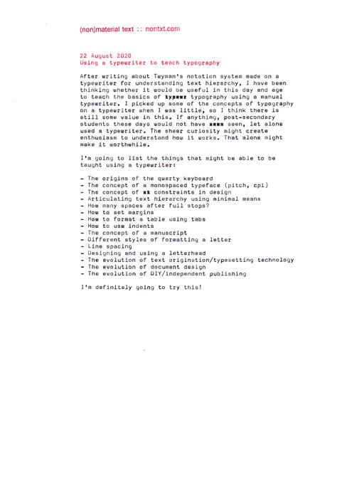 Typewriter Tutorial 的图像结果