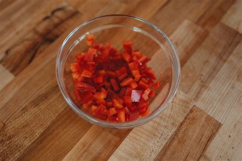 Diced Bell Pepper Recipe | Vegan Girls Guide