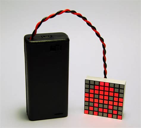 Animation using LED Dot Matrix Display