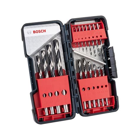 Bosch Professional 2608577350 Metal Twist Drill HSS-Set 18-Piece ...