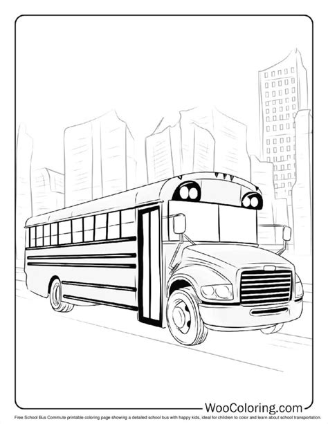 Bus Coloring Pages 的图像结果
