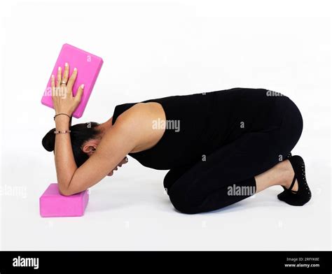 Trauma releasing exercises, senior citizen woman in her sixties ...