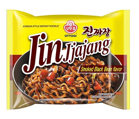 Amazon.com: OTTOGI JIN Jjajang Ramen- Korean Style Instant Noodle ...
