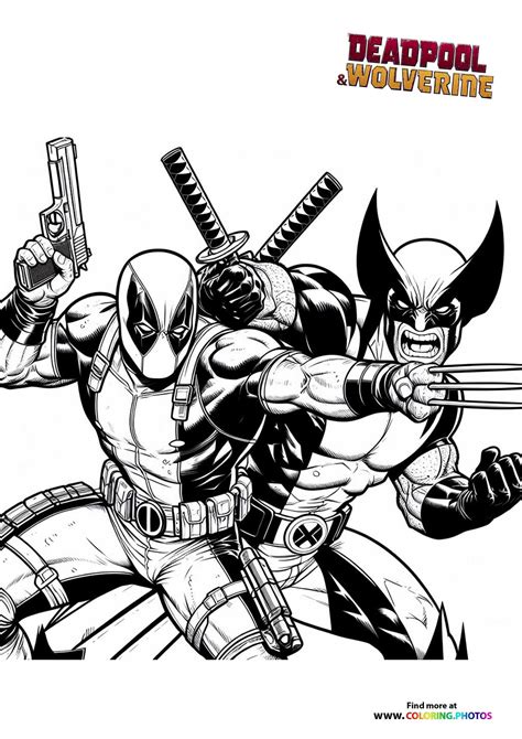 Wolverine Coloring Pages