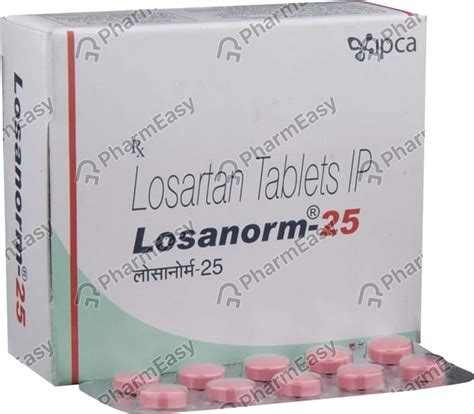 Losanorm 25 MG Tablet (10): Uses, Side Effects, Price & Dosage | PharmEasy