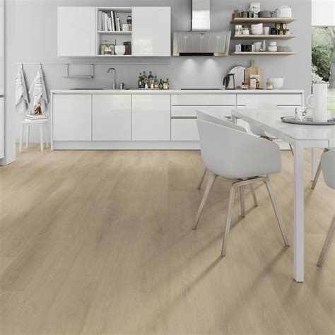 Lusso Floor Linen Oak Luxury Vinyl Flooring - 1220 x 180 x 5 mm - 2.64 ...