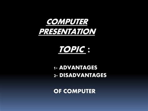 Image result for Computer PowerPoint Presentation Examples