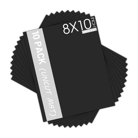 Mat Board Center, 10-Pack Backing Boards - Full Sheet - for Art, Prints ...