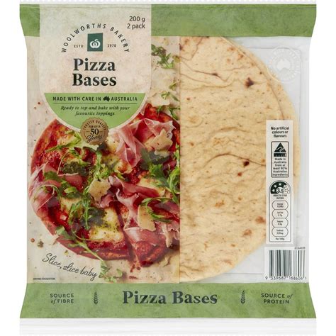 Woolworths Pizza Base High Protein at Daniel Pinto blog