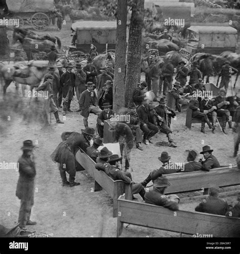 US Civil War. Overland Campaign, May 4 to June 24, 1864. Gen. Ulysses ...