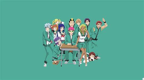 #Anime The Disastrous Life of Saiki K. Aiura Mikoto Akechi Touma Hairo ...