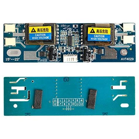 DHRUVPRO 1pc 4 Lamp Backlight Universal LCD Laptop CCFL Inverter 10-30V ...