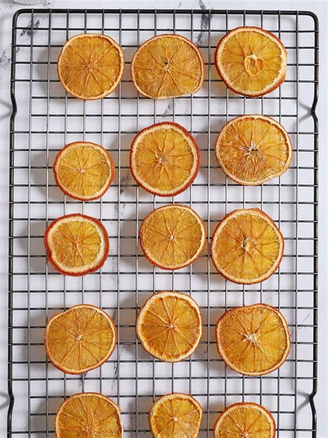 How to Make Dehydrated Orange Slices in the Oven - Homemade Happy Hour