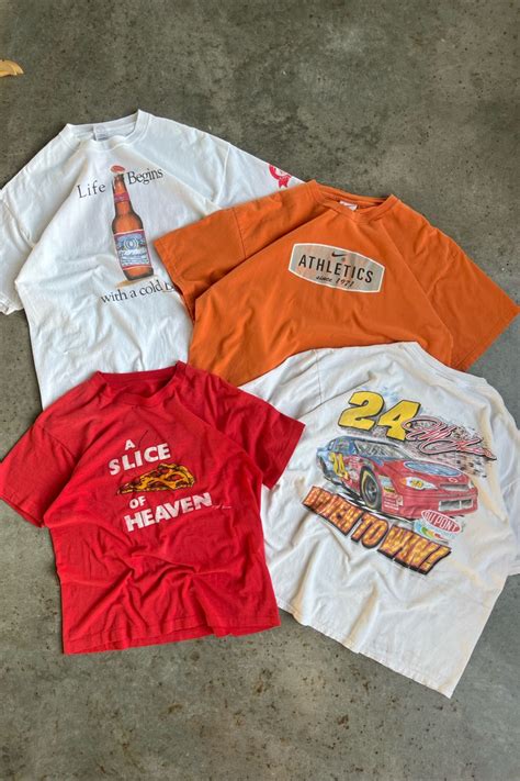 Vintage Graphic T-Shirts | Graphic tee outfits, Streetwear graphic tees ...