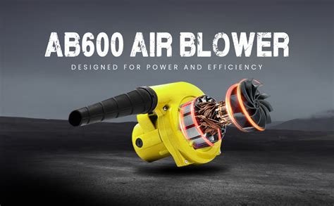 Alpro AB600 Heavy-Duty 600W Air Blower Machine I Anti Vibration ...